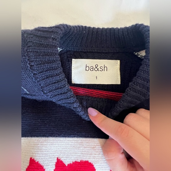 Ba&sh “Riders” crew neck Size 1-S - Picture 5 of 8